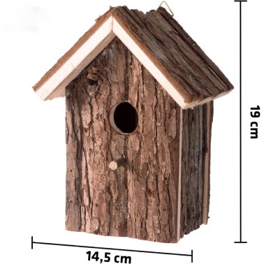 Casa Ninho para Pássaros "Nature" - Dimensões