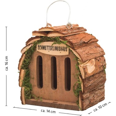 Casa para Borboletas Dimensões